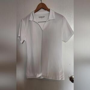 Classic White Short Sleeve Polo by DriEquip